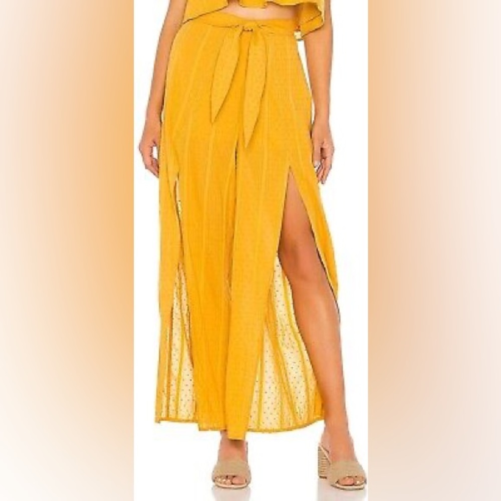 MINKPINK Leg Slit Pants
